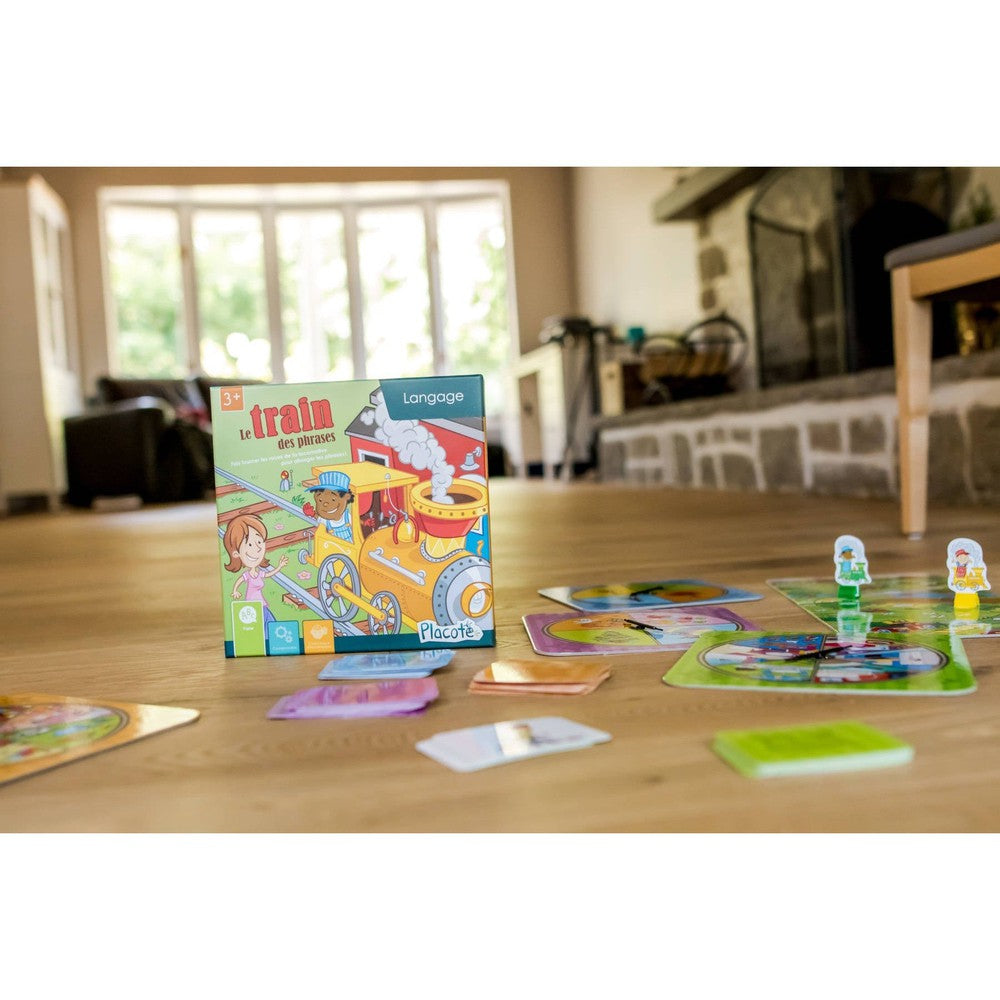 Le train des phrases-Placote-Boutique LeoLudo