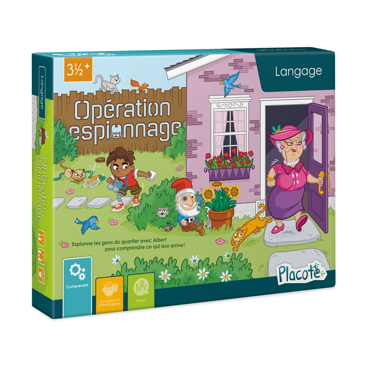 Opération espionnage-Placote-Boutique LeoLudo