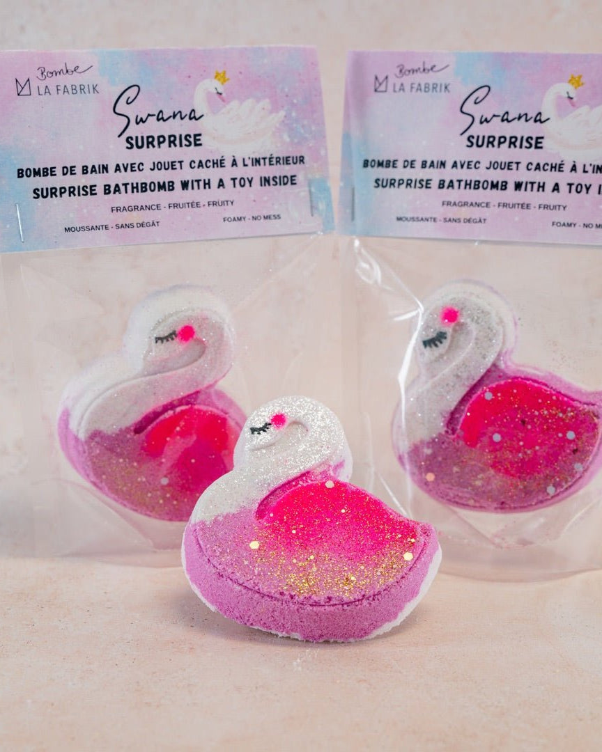Bombe de bain surprise - Swana Pour le bain- Boutique LeoLudo