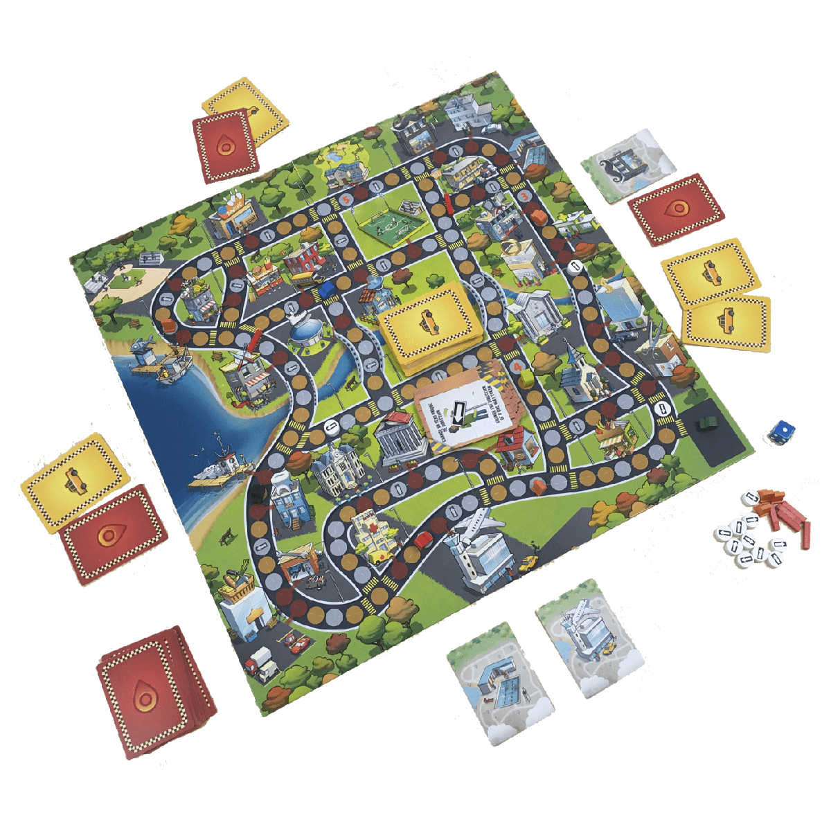 Jeu de société familial Taxi-Jouets BOOM-Boutique LeoLudo