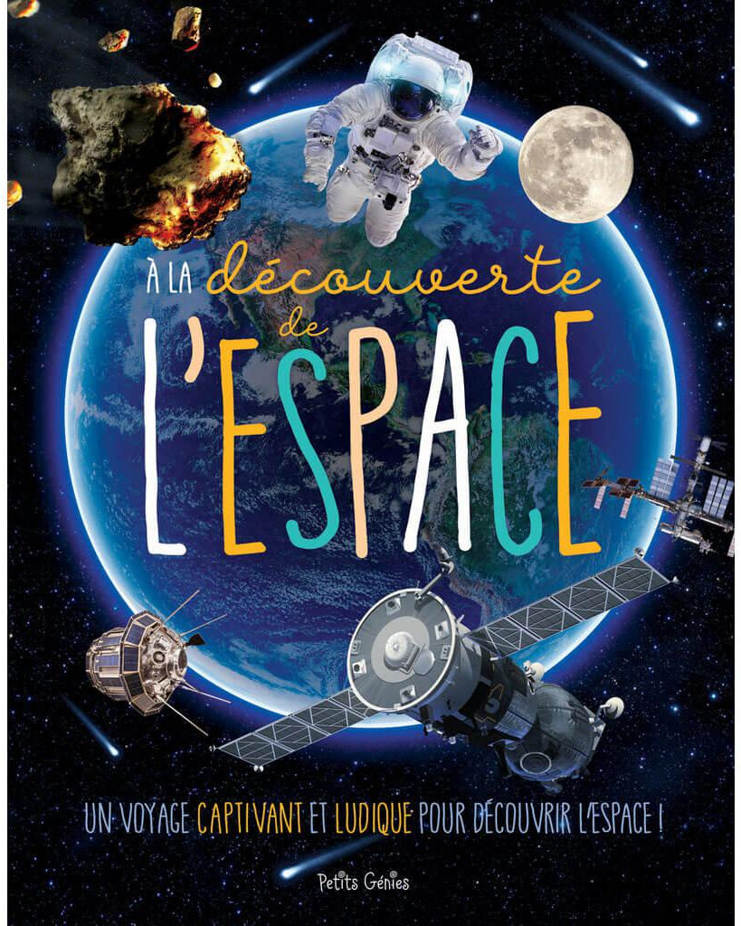 À la découverte de l'espace - Livres - Boutique LeoLudo - Petits Génies