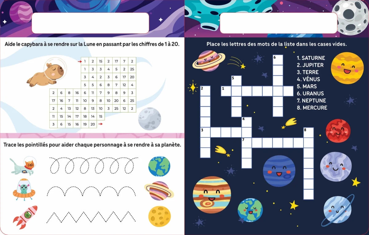 À toi de jouer! l'espace - Livres - Boutique LeoLudo - Petits Génies