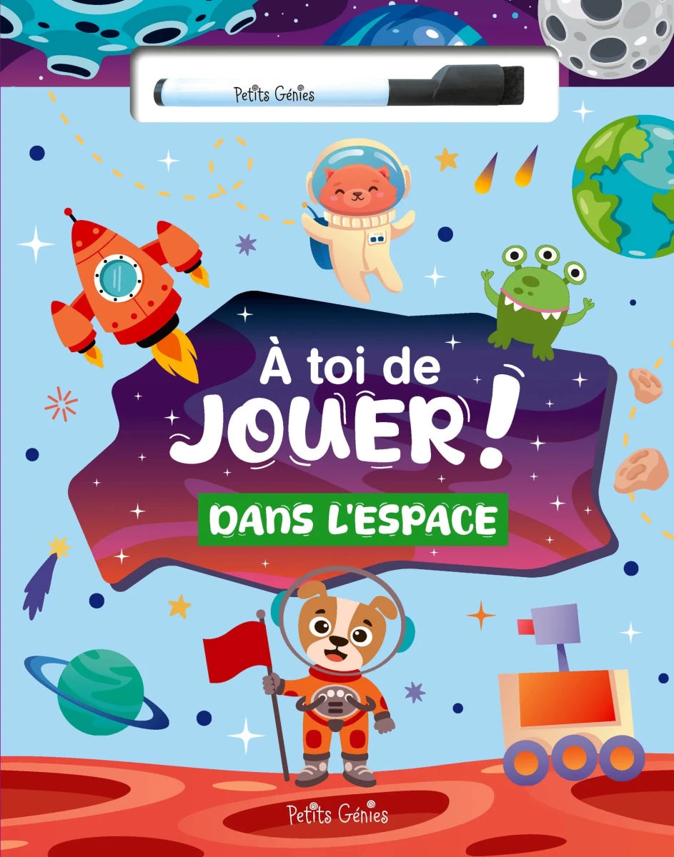 À toi de jouer! l'espace - Livres - Boutique LeoLudo - Petits Génies