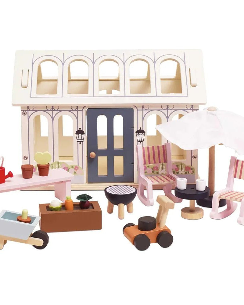 Accessoires pour maison de poupée: Serre et jardin – Conservatory Playset - Accessoires de maison de poupées - Boutique LeoLudo - Le Toy Van