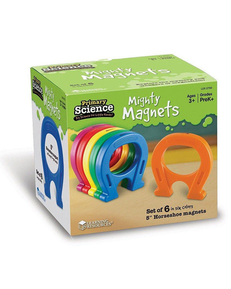 Aimants puissants Primary Science (6 pcs) - Jeux scientifiques - Boutique LeoLudo - Learning Resources