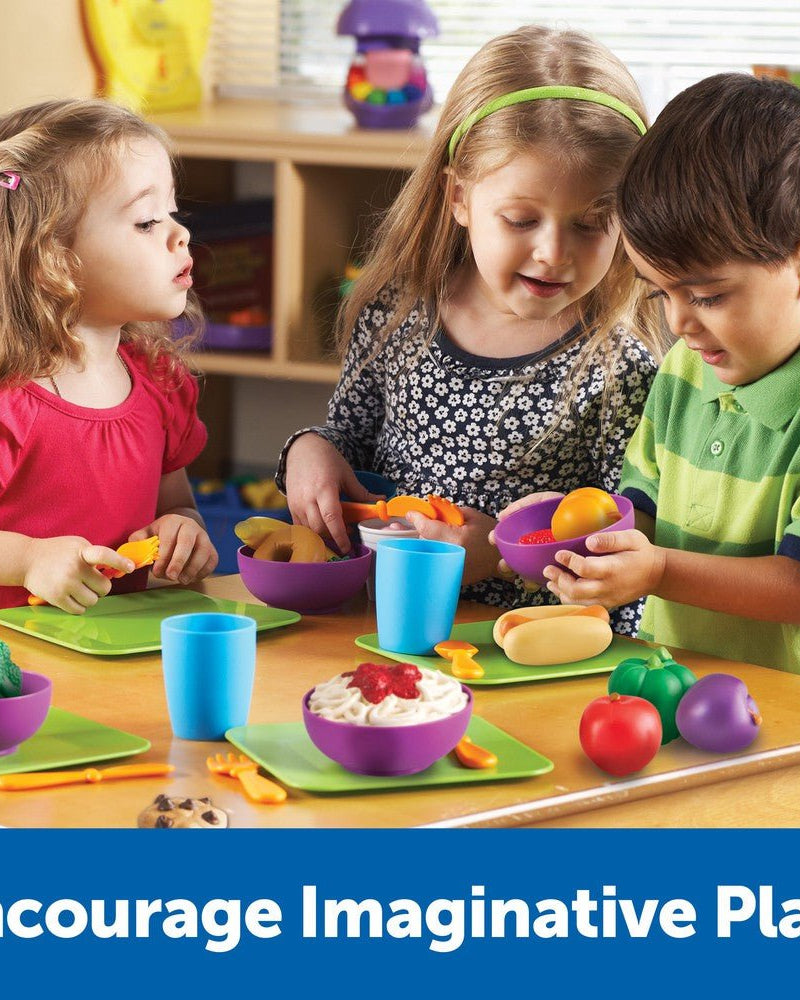 Aliments de jeu New Sprouts pour salle de classe (100 pcs) - Jouets d'imitation - Boutique LeoLudo - Learning Resources