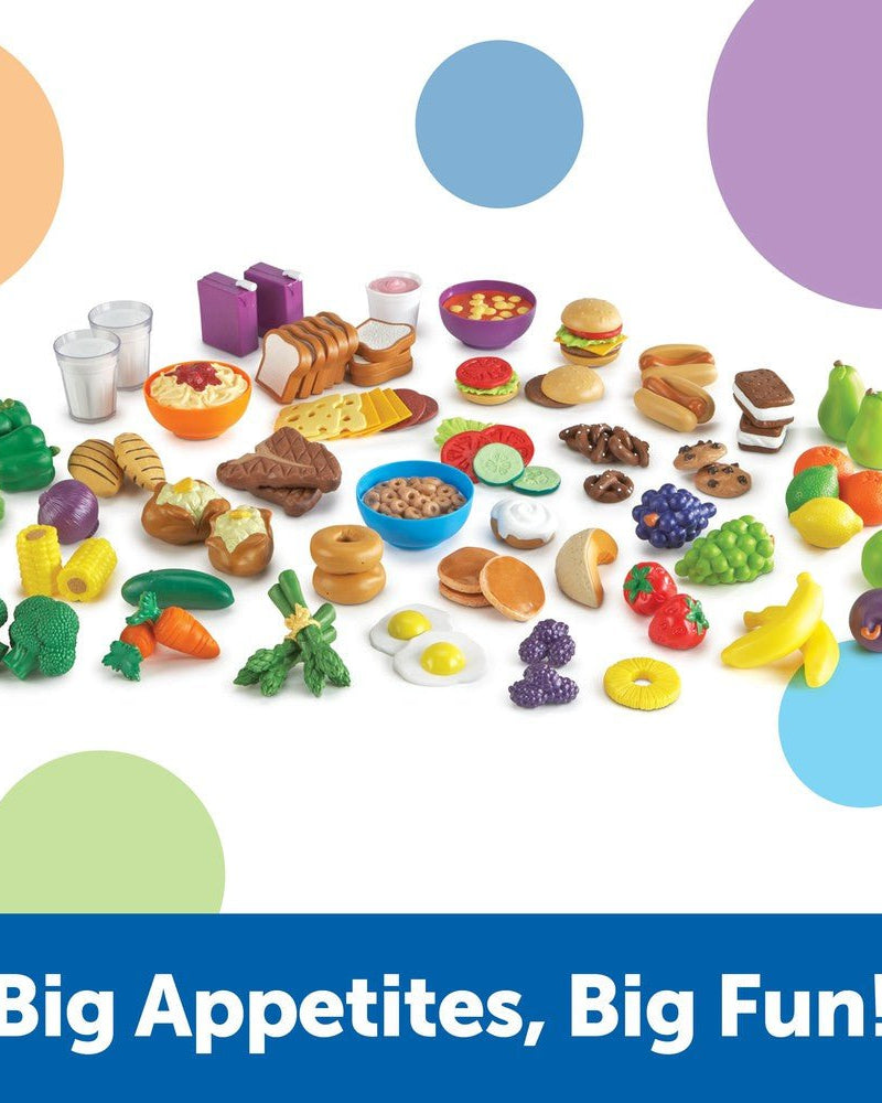 Aliments de jeu New Sprouts pour salle de classe (100 pcs) - Jouets d'imitation - Boutique LeoLudo - Learning Resources