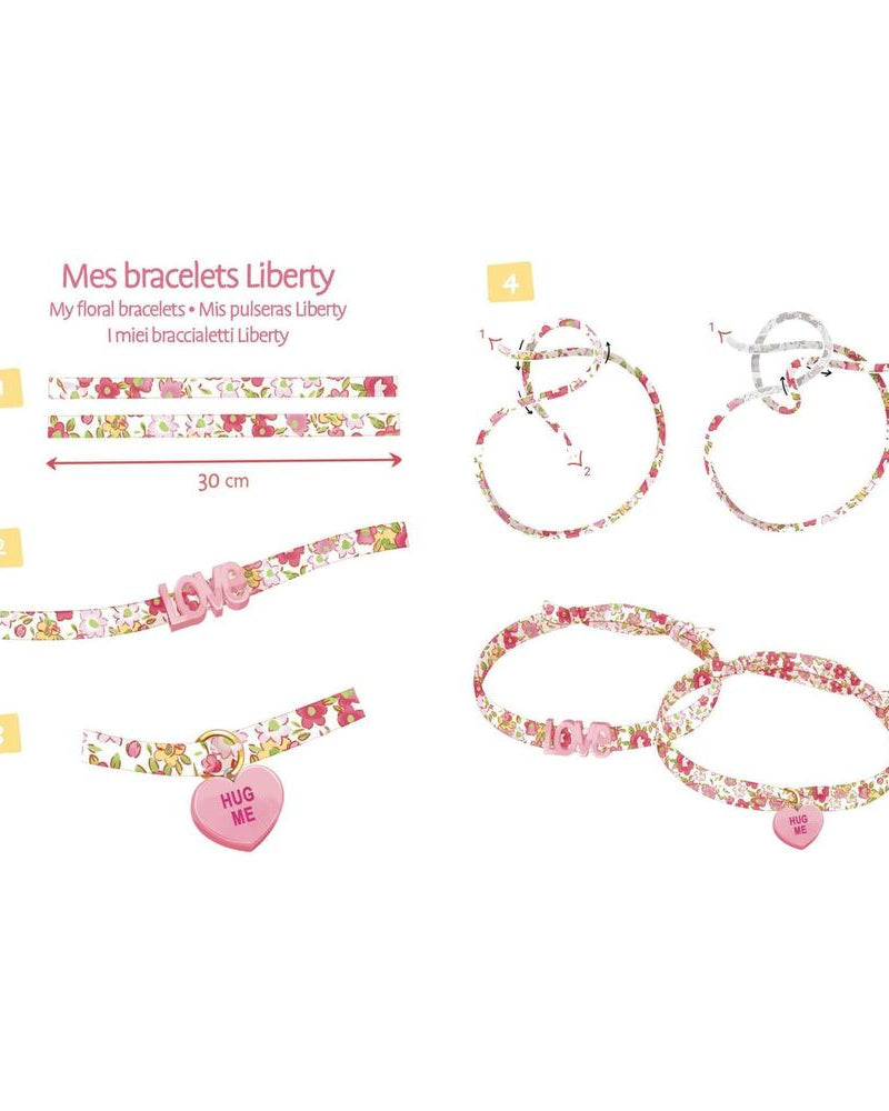 Kit de fabrication de bracelets - Mes jolis bijoux amour Art & bricolage- Boutique LeoLudo