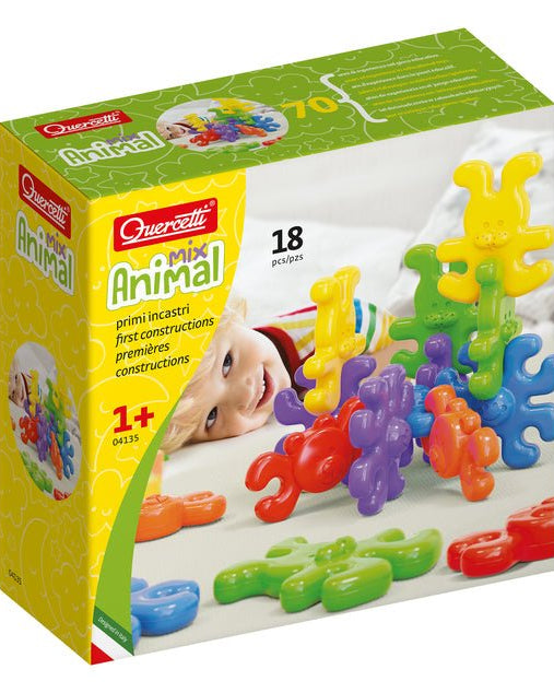 Animal Links – Jeu d’animaux à assembler - Jeux de construction - Boutique LeoLudo - Quercetti