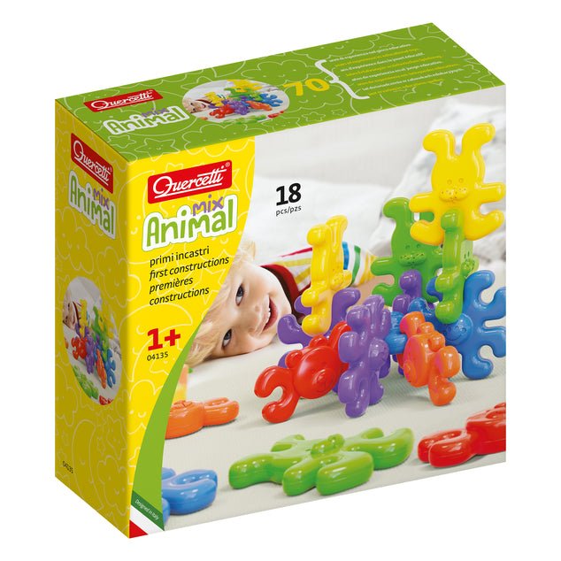 Animal Links – Jeu d’animaux à assembler - Jeux de construction - Boutique LeoLudo - Quercetti