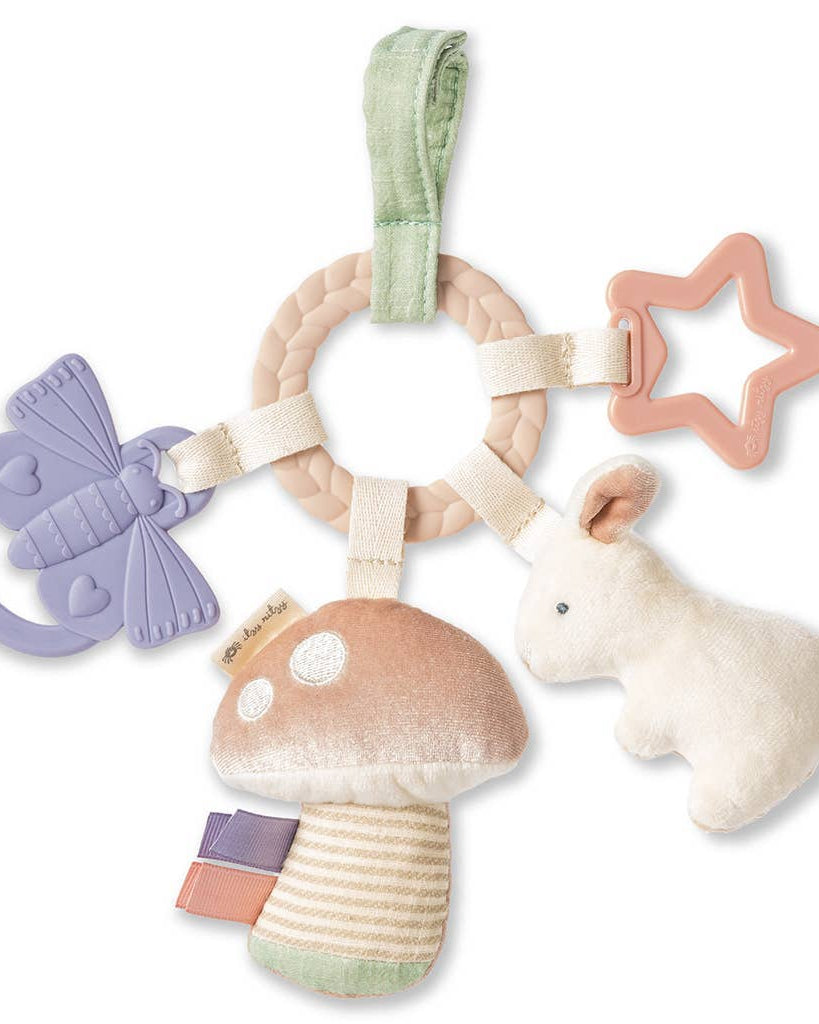 Anneau d’activités de dentition bébé – Bitzy Busy Ring™ - Jouets de dentition - Boutique LeoLudo - Itzy Ritzy Canada