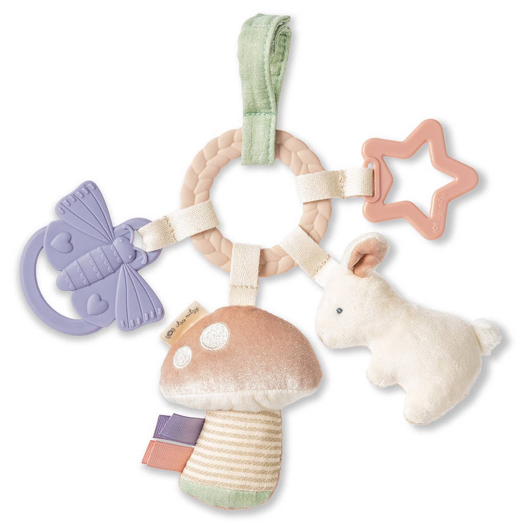 Anneau d’activités de dentition bébé – Bitzy Busy Ring™ - Jouets de dentition - Boutique LeoLudo - Itzy Ritzy Canada