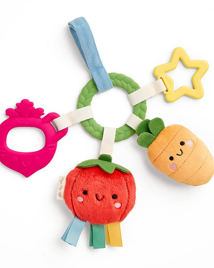 Anneau d’activités de dentition bébé – Bitzy Busy Ring™ - Jouets de dentition - Boutique LeoLudo - Itzy Ritzy Canada