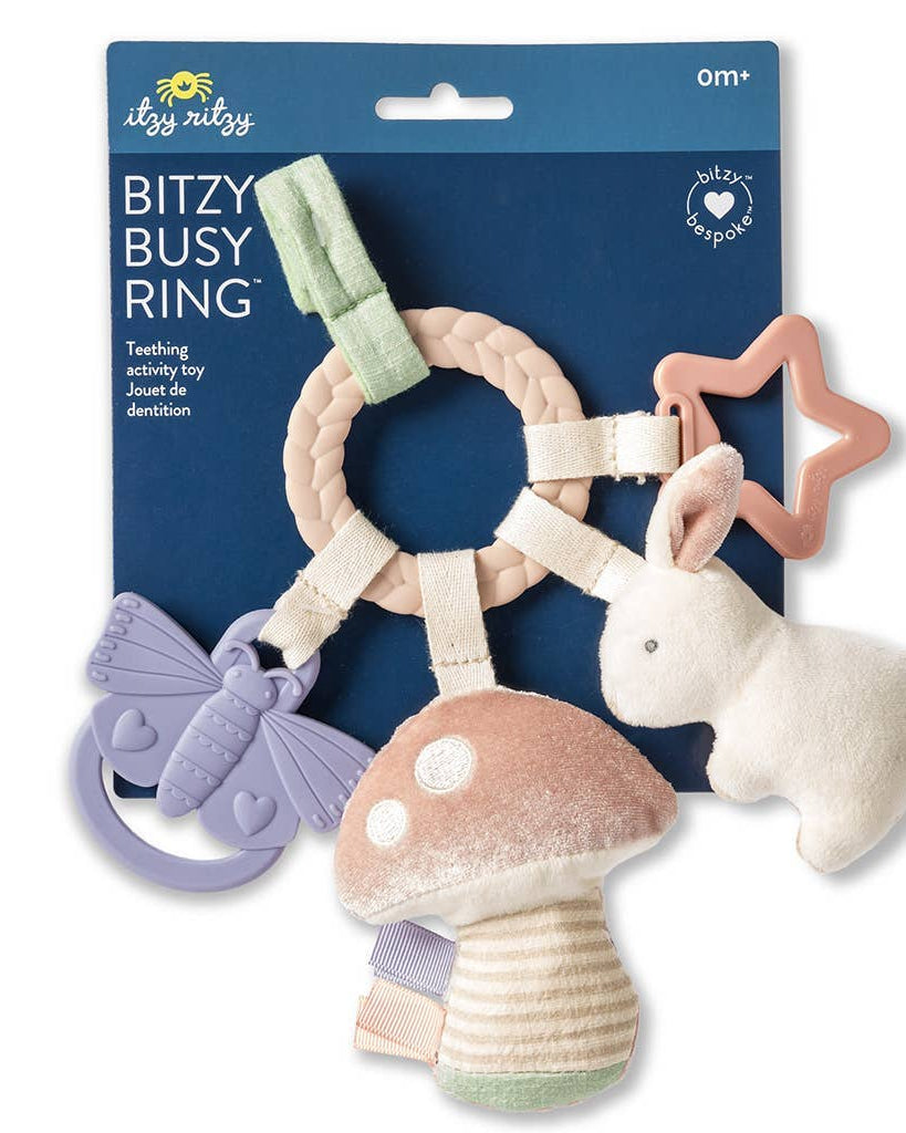 Anneau d’activités de dentition bébé – Bitzy Busy Ring™ - Jouets de dentition - Boutique LeoLudo - Itzy Ritzy Canada