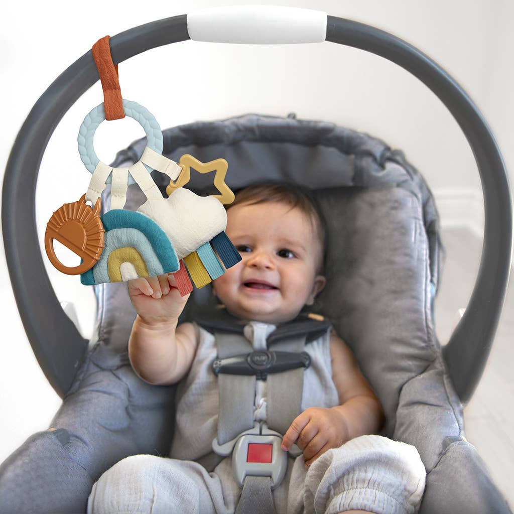 Anneau d’activités de dentition bébé – Bitzy Busy Ring™ - Jouets de dentition - Boutique LeoLudo - Itzy Ritzy Canada