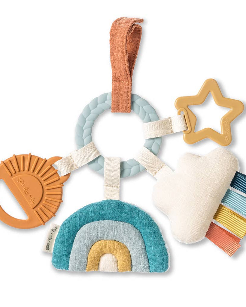 Anneau d’activités de dentition bébé – Bitzy Busy Ring™ - Jouets de dentition - Boutique LeoLudo - Itzy Ritzy Canada