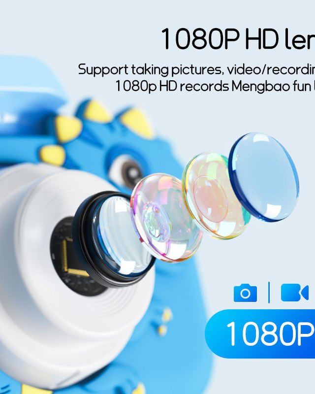 Appareil photo numérique pour enfants – Photos et vidéos -Jeux électroniques- Boutique LeoLudo-LeoLudo
