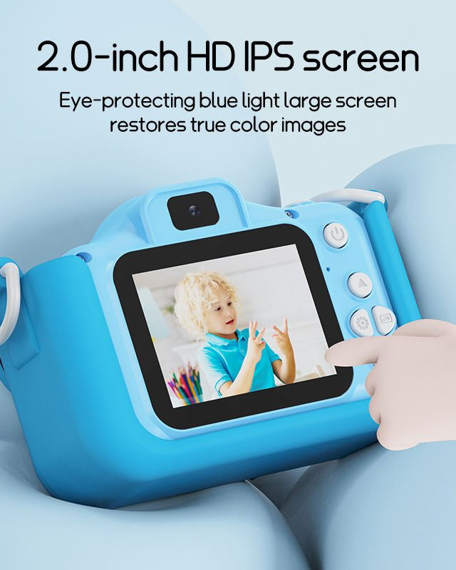 Appareil photo numérique pour enfants – Photos et vidéos -Jeux électroniques- Boutique LeoLudo-LeoLudo