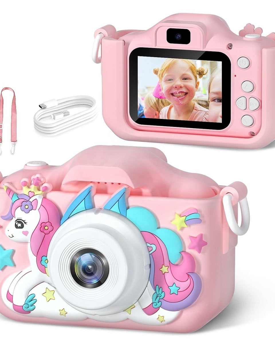 Appareil photo numérique pour enfants – Photos et vidéos -Jeux électroniques- Boutique LeoLudo-LeoLudo