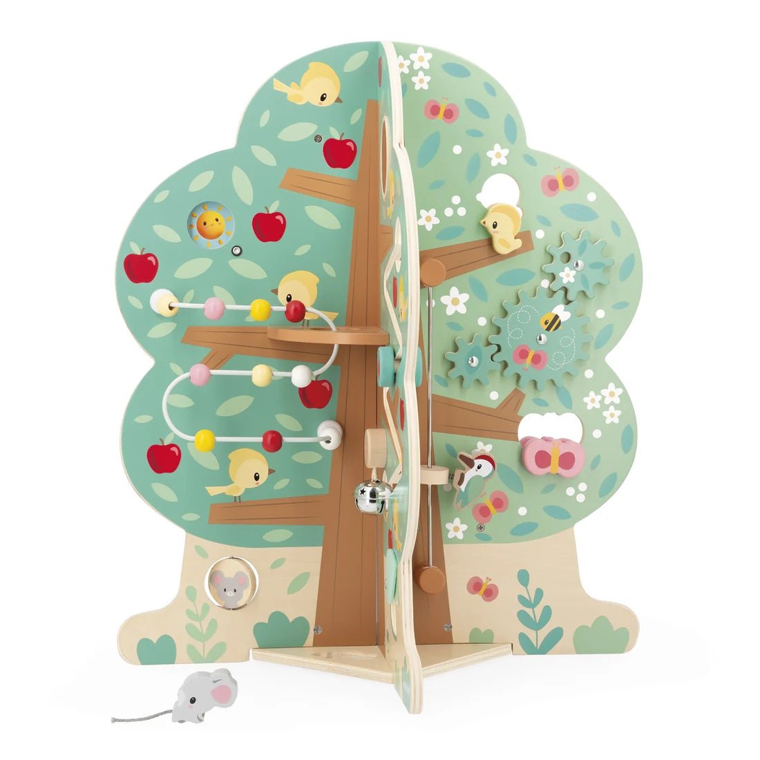 Arbre d’éveil – La ferme - Janod -Jouets d'éveil- Boutique LeoLudo-Janod
