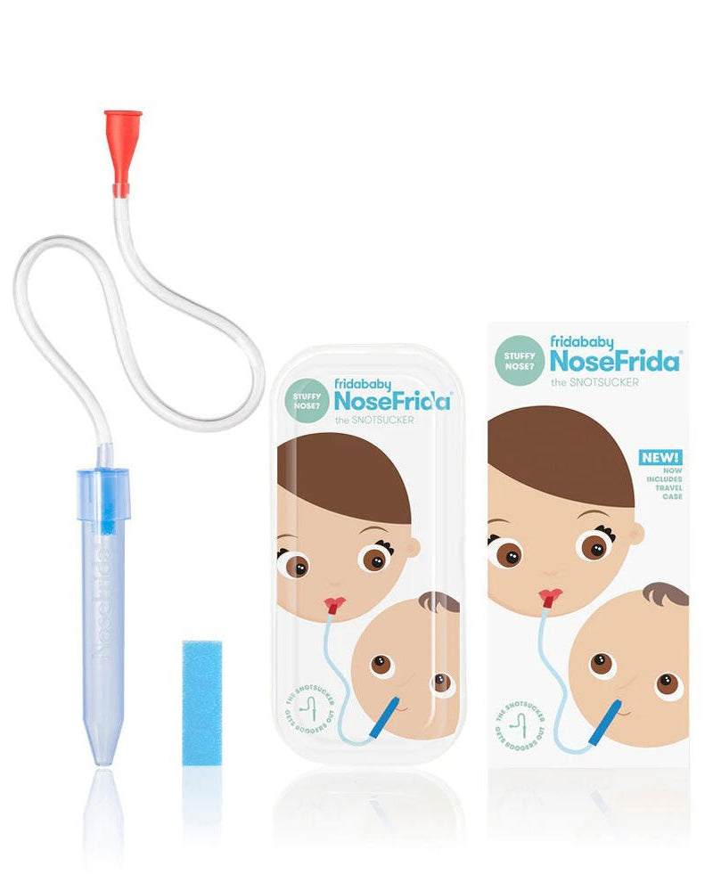 Aspirateur nasal NoseFrida Snotsucker + étui de voyage - Soins et hygiène - Boutique LeoLudo - Fridababy