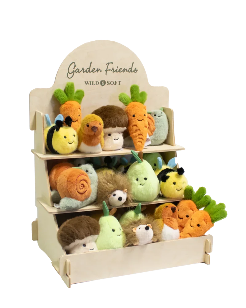 Assortiment de peluches légumes – Wild & Soft - Peluches - Boutique LeoLudo - LeoLudo