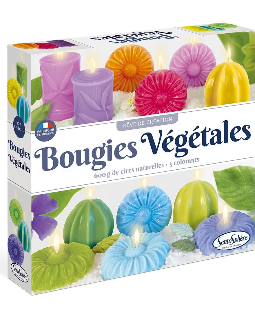 Atelier de bougies végétales -Art & bricolage- Boutique LeoLudo-SentoSphere