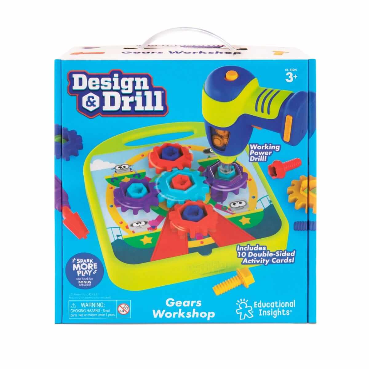 Atelier de conception d'engrenages Design & Drill - Jeux d'assemblage - Boutique LeoLudo - Educational Insights