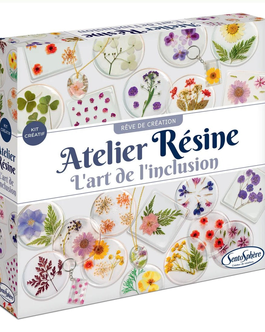 Atelier de résine – L'art de l'inclusion -Art & bricolage- Boutique LeoLudo-SentoSphere