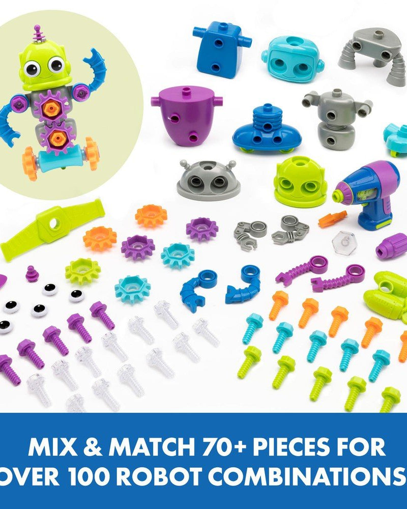 Atelier de robots Design & Drill - Jeux d'assemblage - Boutique LeoLudo - Educational Insights