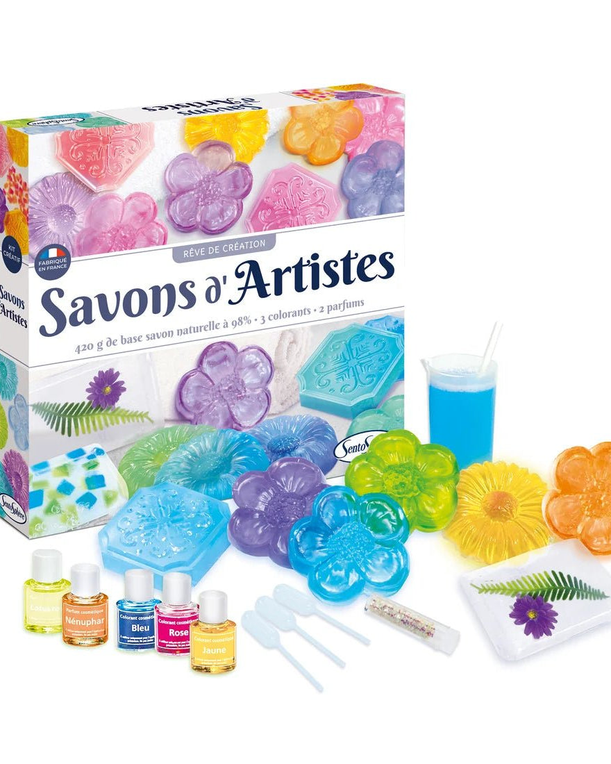 Atelier de savons artistiques -Art & bricolage- Boutique LeoLudo-SentoSphere