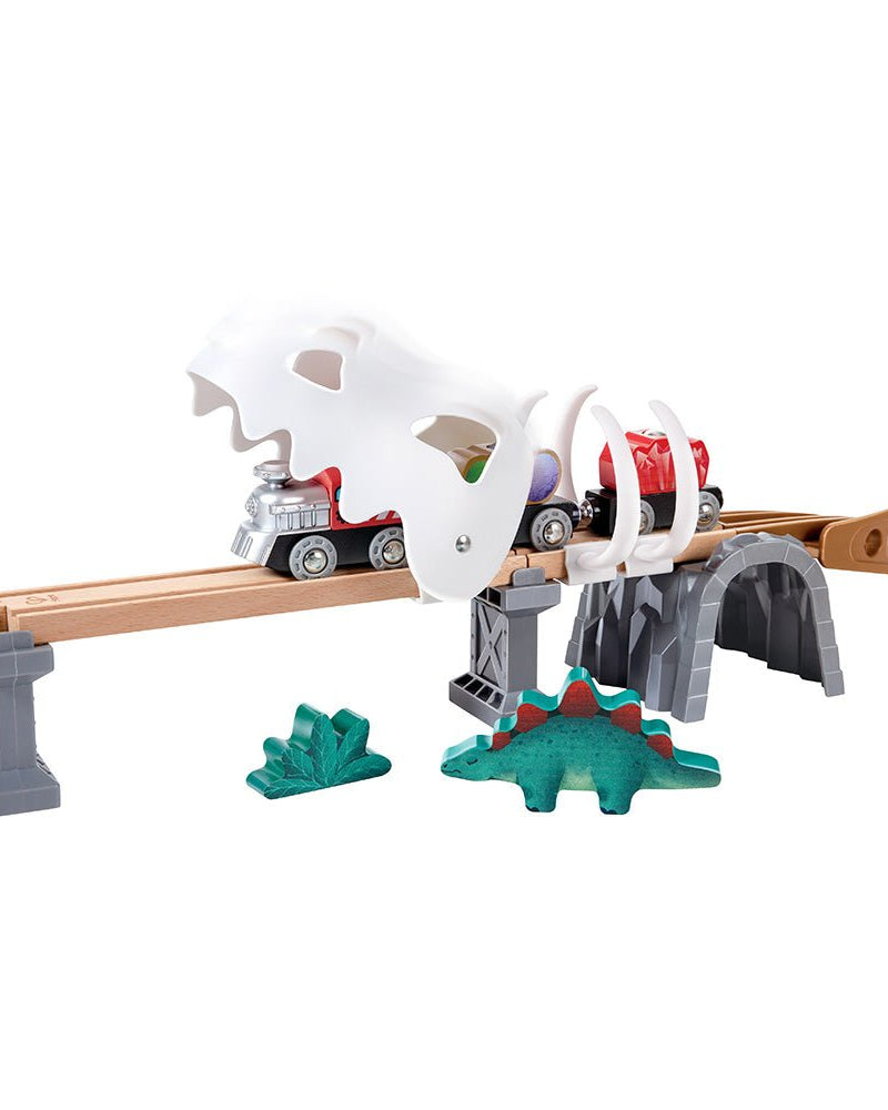 Aventure de train jurassique (61 pcs) - Ensembles de jeu - Boutique LeoLudo - Hape