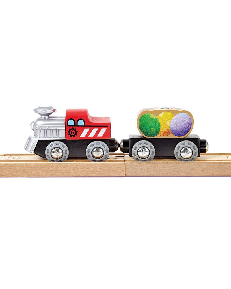 Aventure de train jurassique (61 pcs) - Ensembles de jeu - Boutique LeoLudo - Hape