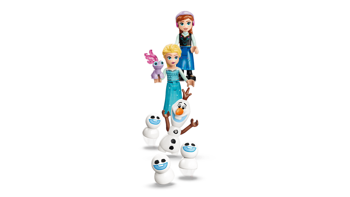 Aventure en traîneau et château de glace d’Elsa (216pcs) – LEGO Disney Frozen - Jeux de construction - Boutique LeoLudo - LEGO
