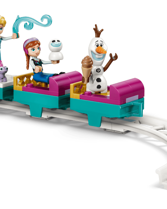Aventure en traîneau et château de glace d’Elsa (216pcs) – LEGO Disney Frozen - Jeux de construction - Boutique LeoLudo - LEGO