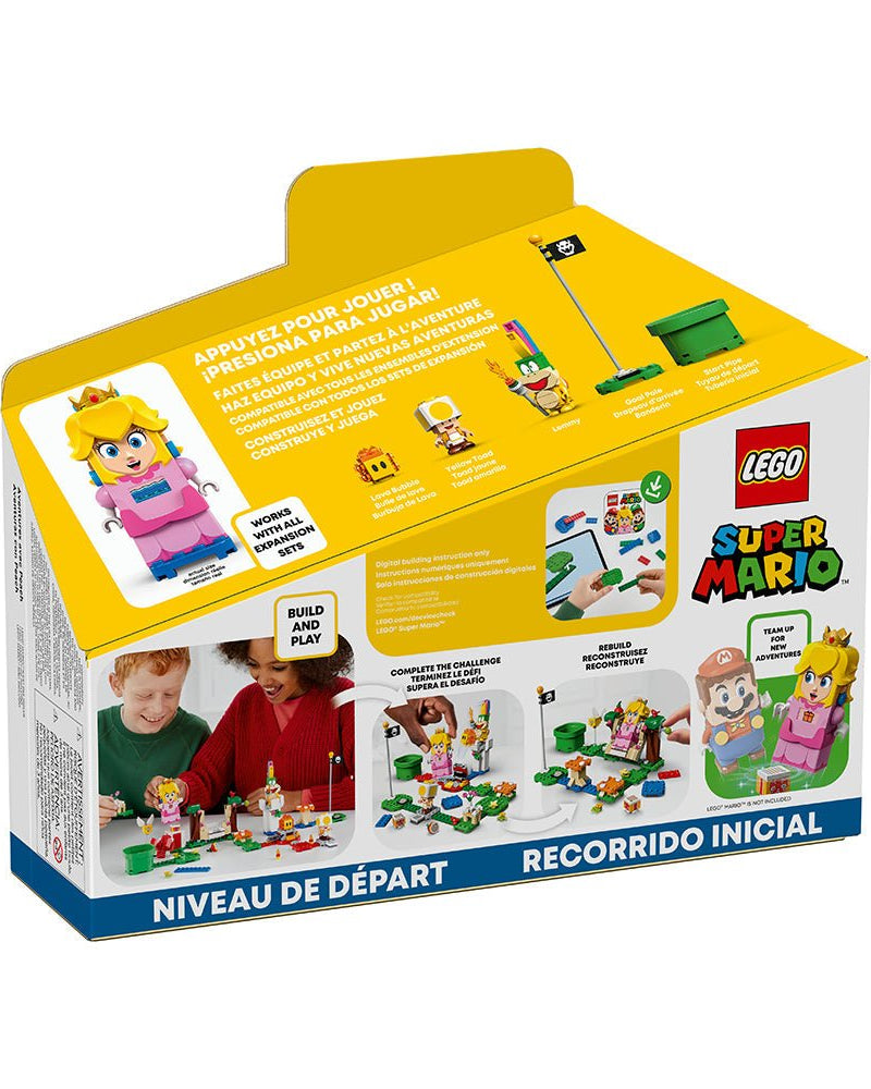 Aventures avec Peach - Pack de démarrage (354 pcs) - Jeux de construction - Boutique LeoLudo - LEGO