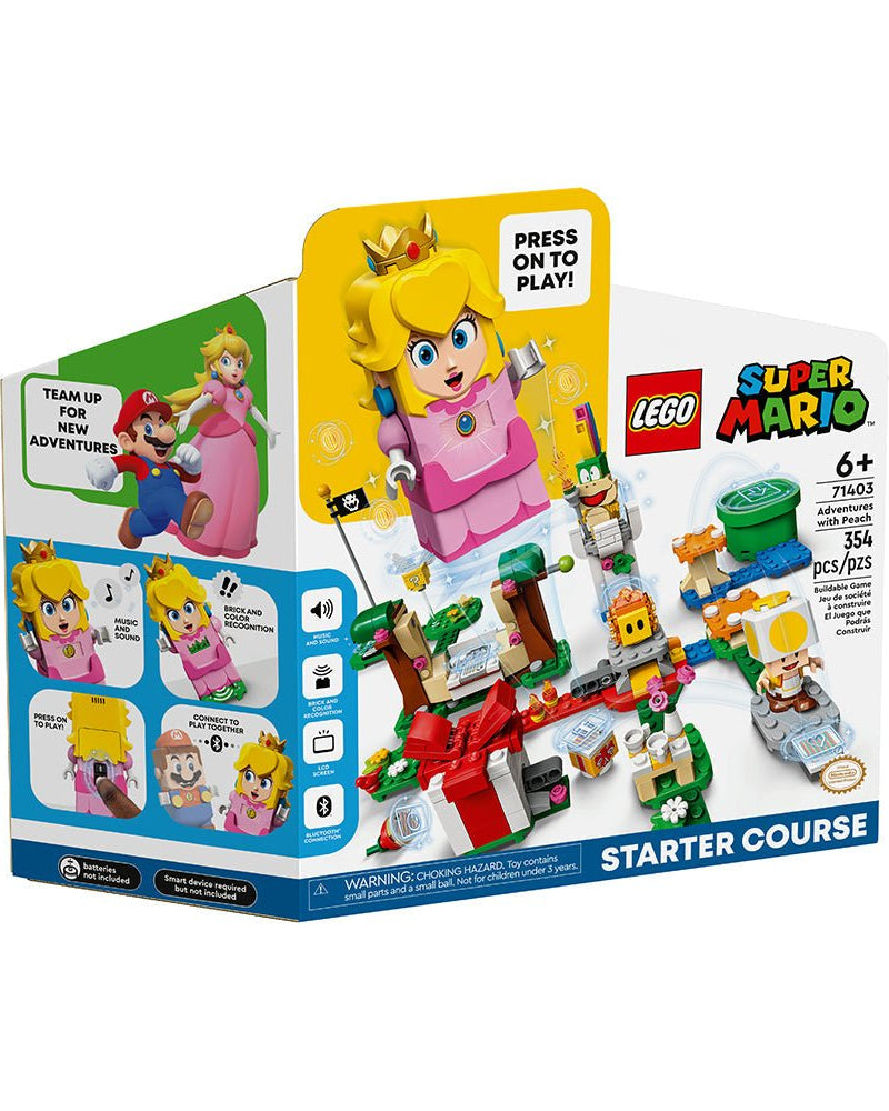 Aventures avec Peach - Pack de démarrage (354 pcs) - Jeux de construction - Boutique LeoLudo - LEGO