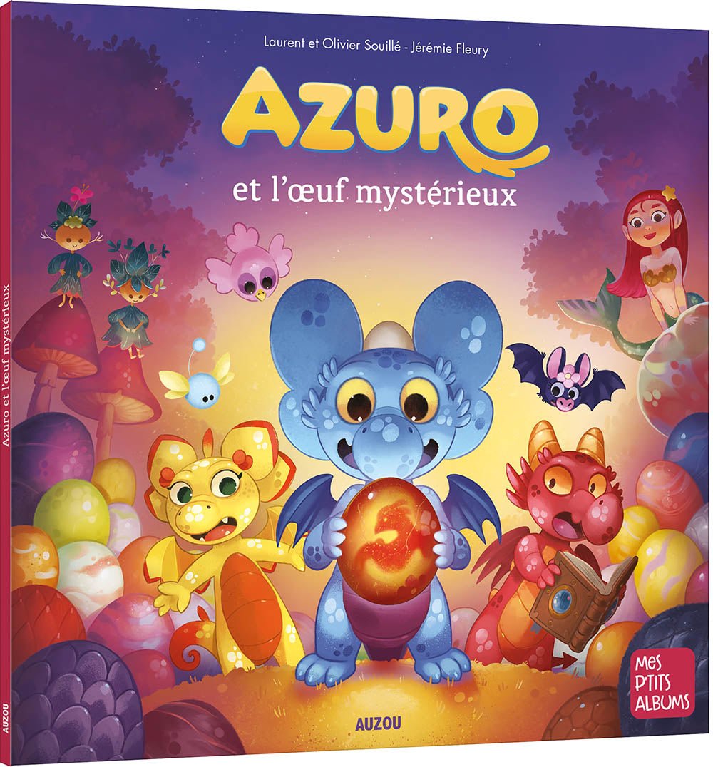 Azuro et l'oeuf mystérieux - Livres - Boutique LeoLudo - Auzou