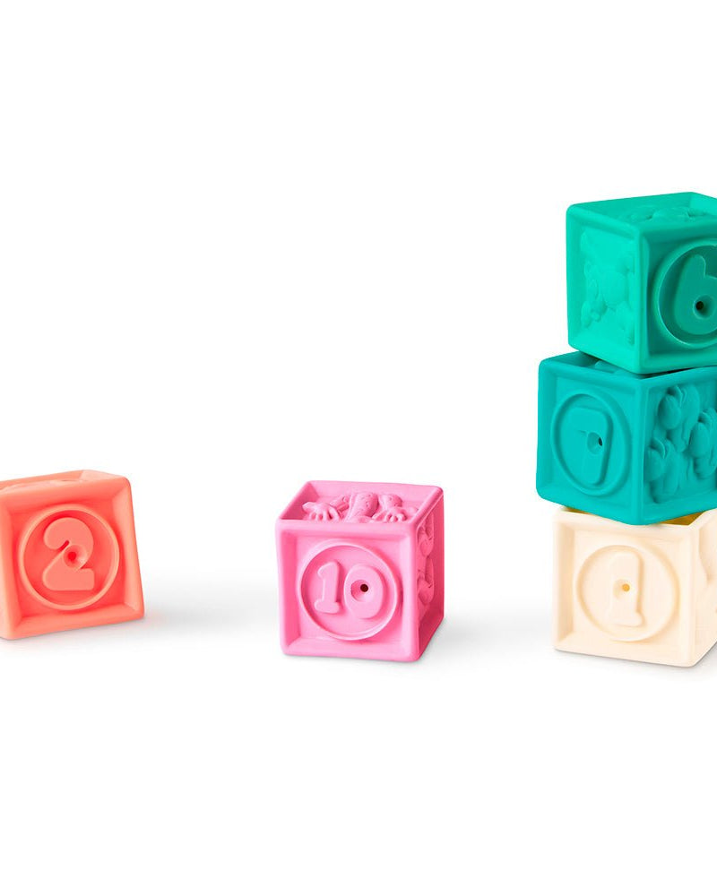 B. Baby - Gobelets et blocs à empiler - Jouets à trier & empiler - Boutique LeoLudo - B. toys