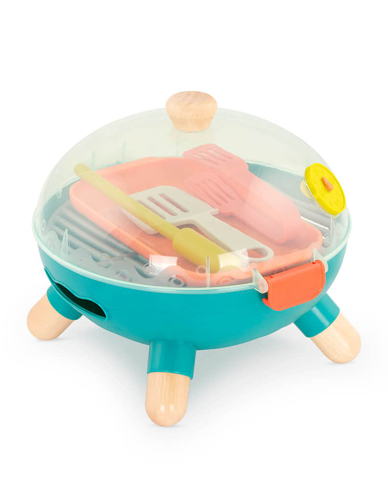B. Role Play - Ensemble BBQ Mini Chef - Jouets d'imitation - Boutique LeoLudo - B. toys