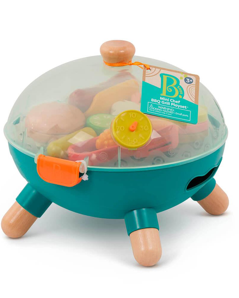 B. Role Play - Ensemble BBQ Mini Chef - Jouets d'imitation - Boutique LeoLudo - B. toys