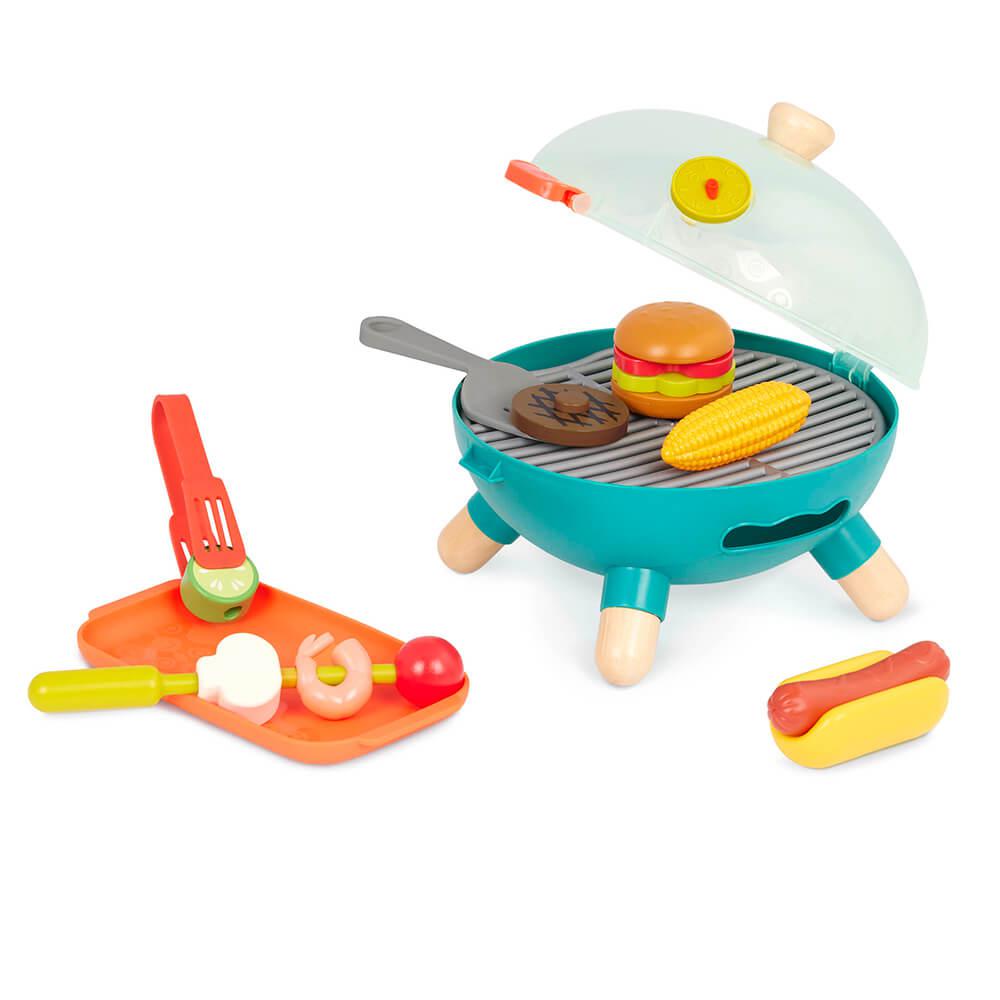 B. Role Play - Ensemble BBQ Mini Chef - Jouets d'imitation - Boutique LeoLudo - B. toys
