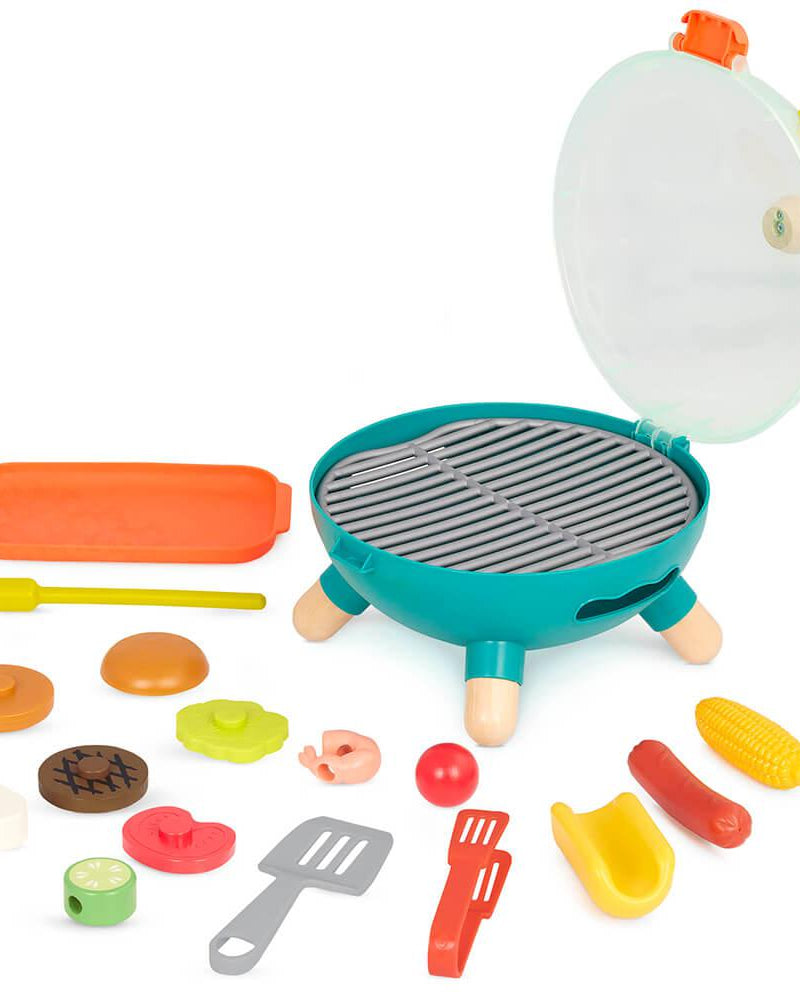 B. Role Play - Ensemble BBQ Mini Chef - Jouets d'imitation - Boutique LeoLudo - B. toys