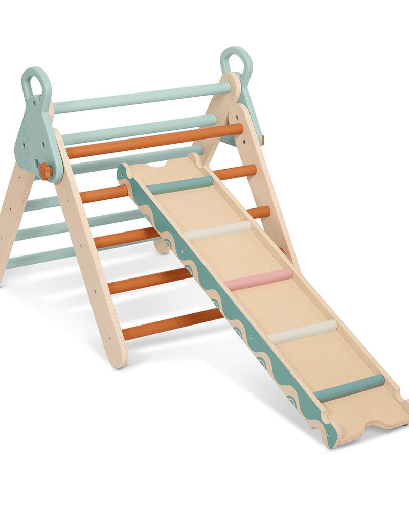 B. Summer - WonderClimber™ Module d'escalade triangulaire en bois - Jeu actif - Boutique LeoLudo - B. toys