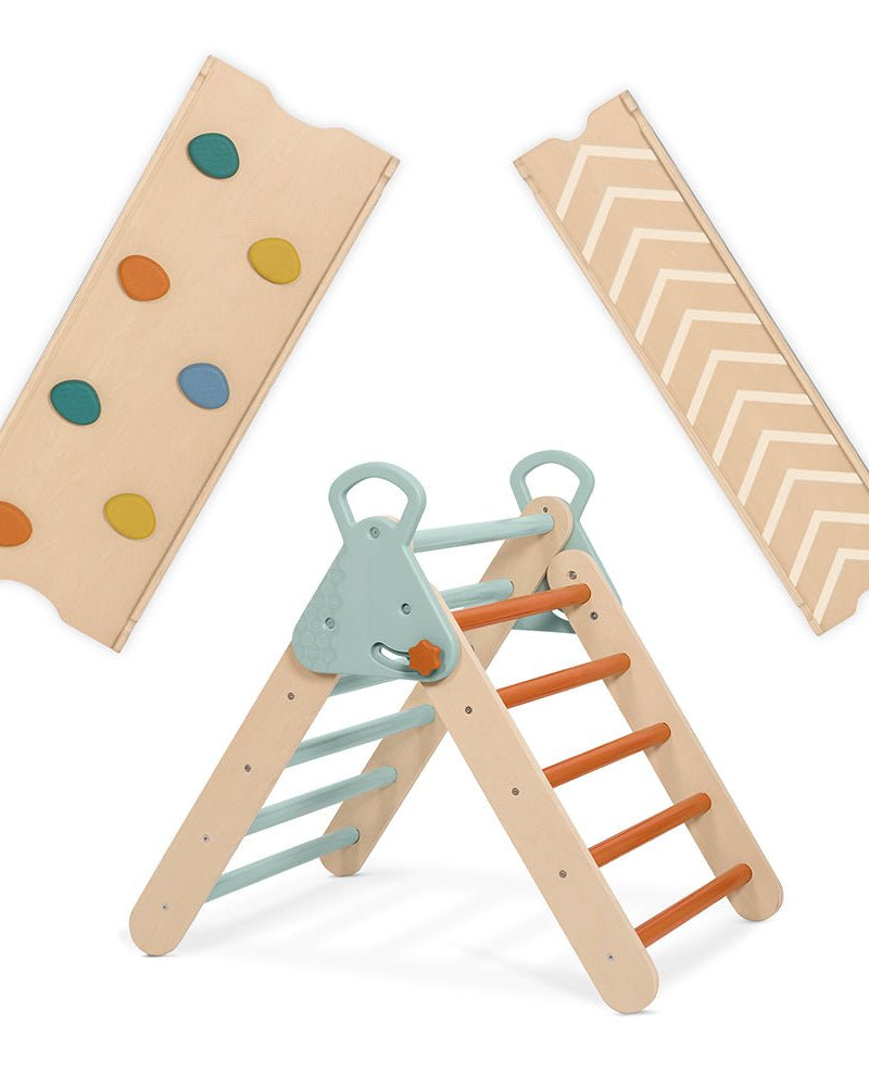 B. Summer - WonderClimber™ Module d'escalade triangulaire en bois - Jeu actif - Boutique LeoLudo - B. toys