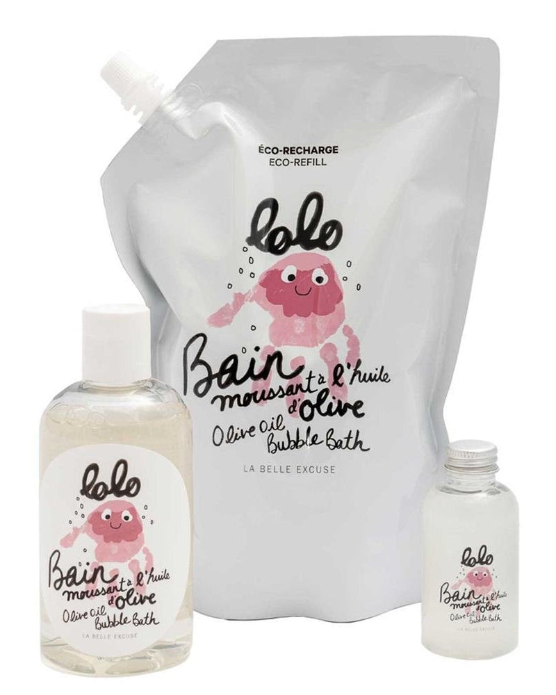 Bain moussant à l'huile d'olive - Soins et hygiène - Boutique LeoLudo - lolo et moi