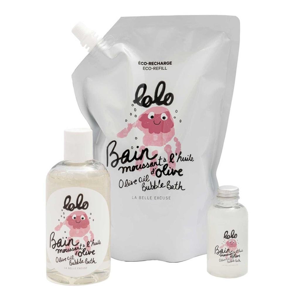 Bain moussant à l'huile d'olive - Soins et hygiène - Boutique LeoLudo - lolo et moi