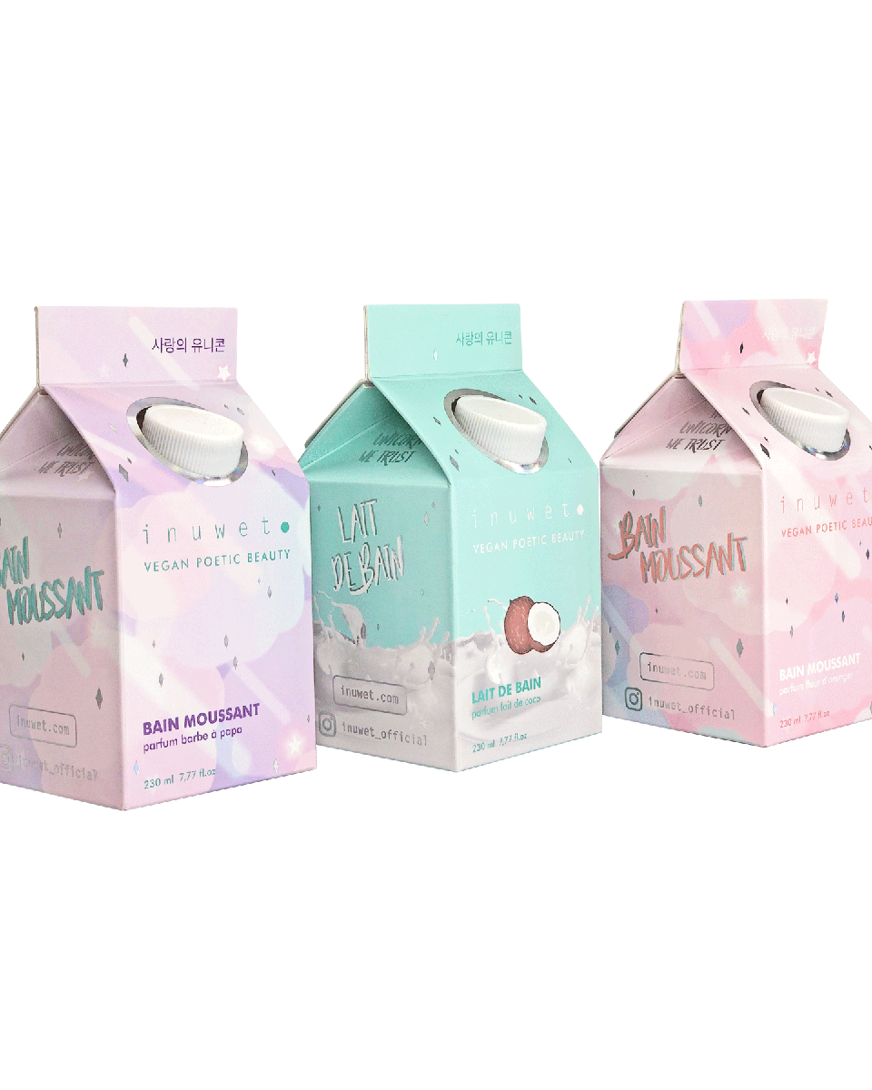 Bain moussant - Barbe à papa - Soins et hygiène - Boutique LeoLudo - inuwet