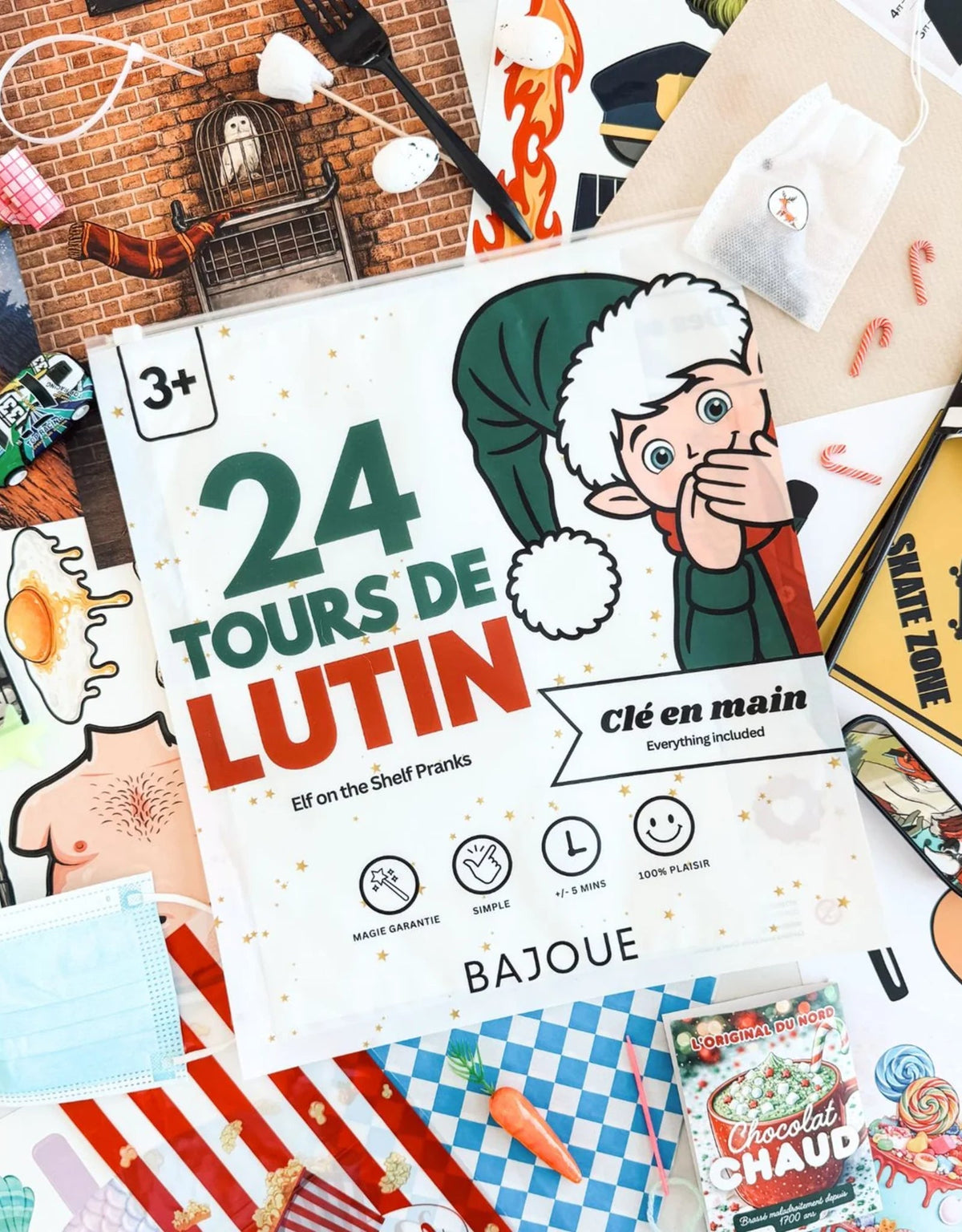 Bundle Tours de lutin 2026 - Ensemble + lutin coquin - Bajoue - Boutique LeoLudo