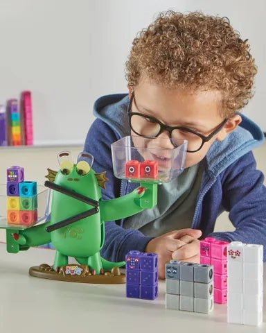 Balance mathématique Numberblocks Blockzee™ – Ensemble d’activités - Jeux éducatifs - Boutique LeoLudo - hand2mind
